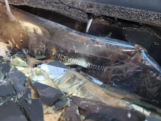 1G1FK1R6XJ0118116 - 2018 CHEVROLET CAMARO ZL1 CHARCOAL photo 12