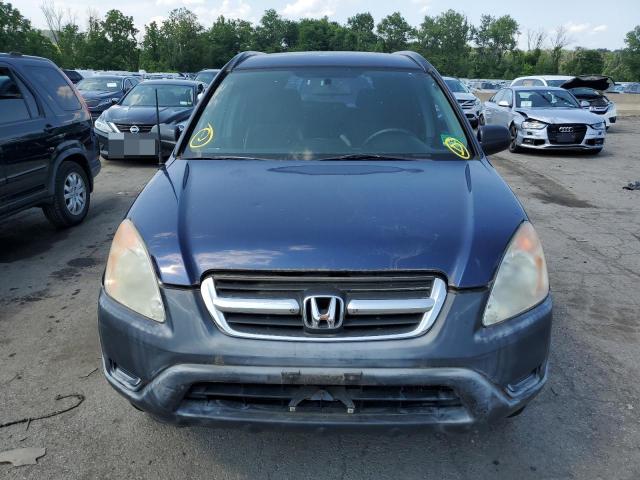 JHLRD78412C043648 - 2002 HONDA CR-V LX BLUE photo 5