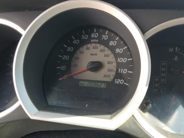 5TETU4GNXAZ720160 - 2010 TOYOTA TACOMA PRERUNNER ACCESS CAB SILVER photo 9