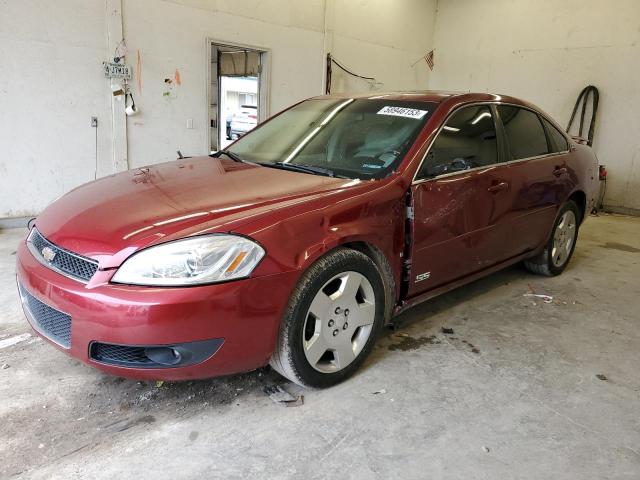 2G1WD58CX79264314 - 2007 CHEVROLET IMPALA SUPER SPORT BURGUNDY photo 1