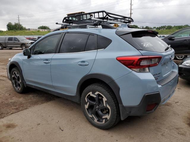 JF2GTHMC6MH361802 - 2021 SUBARU CROSSTREK LIMITED BLUE photo 2