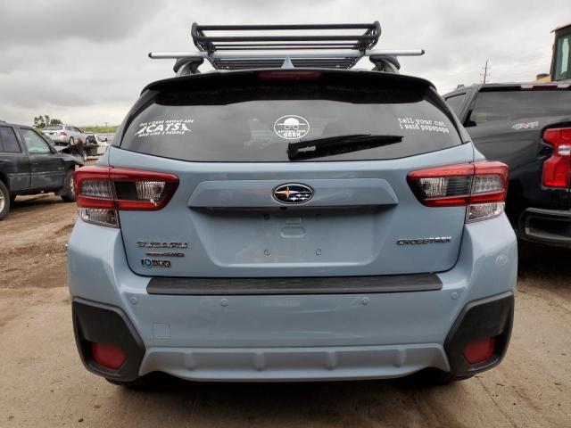 JF2GTHMC6MH361802 - 2021 SUBARU CROSSTREK LIMITED BLUE photo 6