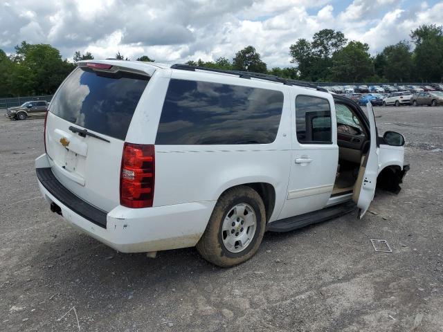 1GNSCJE09ER239751 - 2014 CHEVROLET SUBURBAN C1500 LT WHITE photo 3