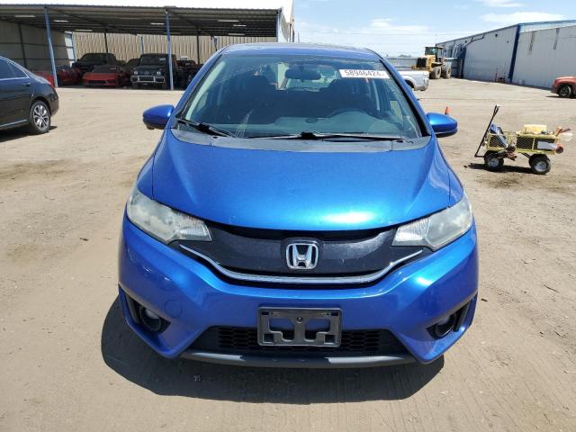 JHMGK5H79HS016980 - 2017 HONDA FIT EX BLUE photo 5