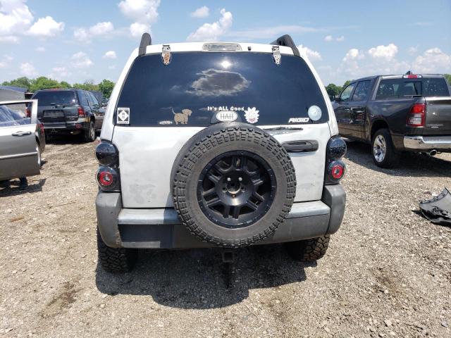 1J8GL38K76W158119 - 2006 JEEP LIBERTY RENEGADE GRAY photo 6