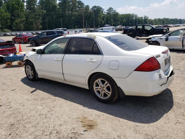 1HGCM56706A183598 - 2006 HONDA ACCORD EX WHITE photo 2