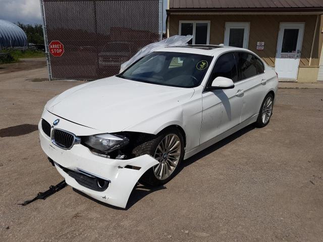 WBA3C3G54FNS74897 - 2015 BMW 320 I XDRIVE WHITE photo 1
