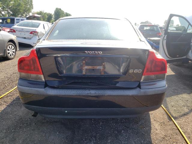 YV1RS61T732254658 - 2003 VOLVO S60 BLACK photo 6