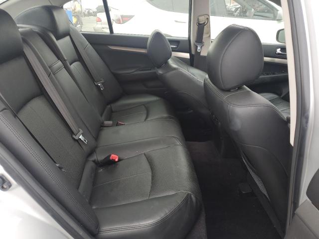 JN1CV6AP4BM305058 - 2011 INFINITI G37 BASE SILVER photo 10