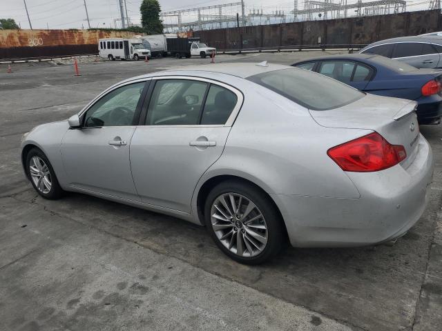 JN1CV6AP4BM305058 - 2011 INFINITI G37 BASE SILVER photo 2