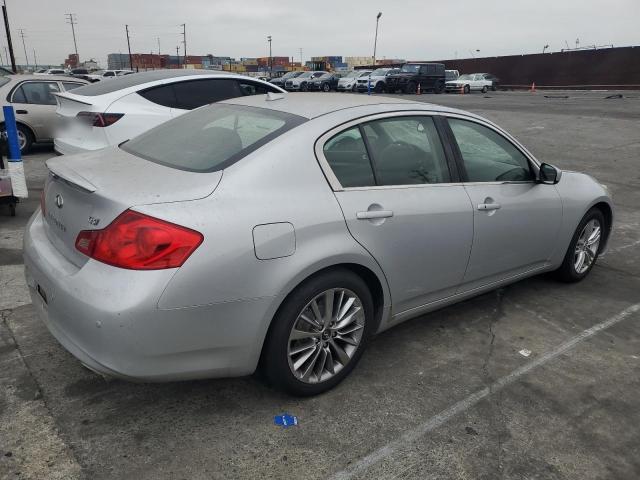 JN1CV6AP4BM305058 - 2011 INFINITI G37 BASE SILVER photo 3