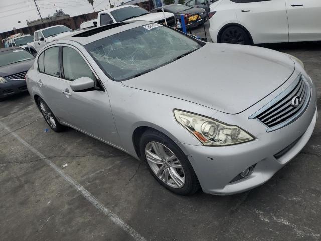 JN1CV6AP4BM305058 - 2011 INFINITI G37 BASE SILVER photo 4