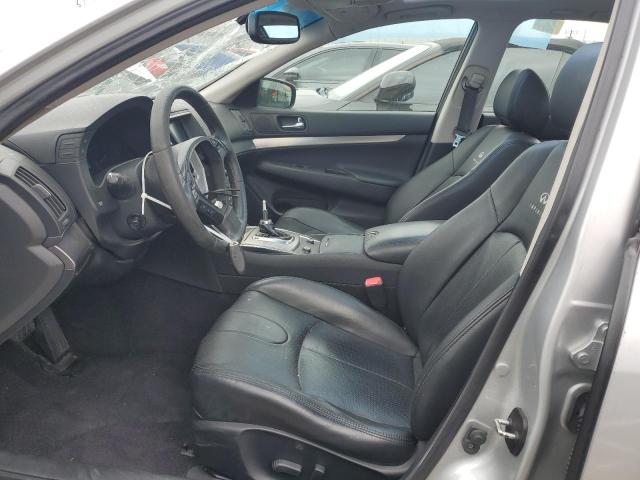 JN1CV6AP4BM305058 - 2011 INFINITI G37 BASE SILVER photo 7