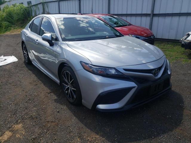 4T1G11AK6PU118926 - 2023 TOYOTA CAMRY SE NIGHT SHADE SILVER photo 4