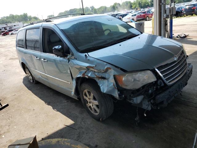 2A4RR8DX9AR399205 - 2010 CHRYSLER TOWN & COU TOURING PLUS BLUE photo 4