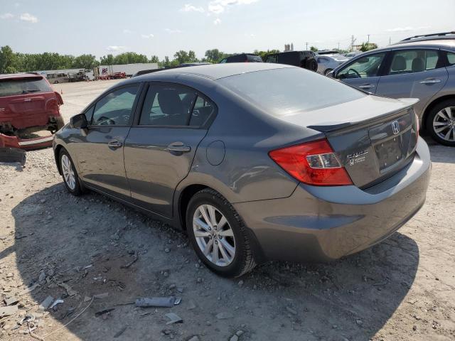 19XFB2F83CE100232 - 2012 HONDA CIVIC EX GRAY photo 2