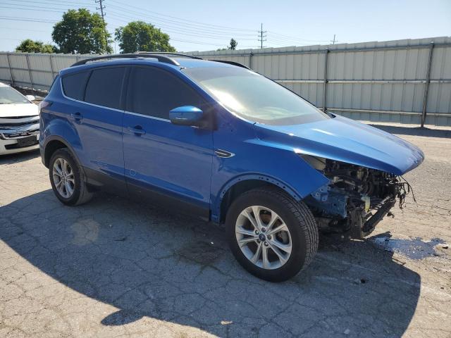 1FMCU0GD0JUC18293 - 2018 FORD ESCAPE SE BLUE photo 4