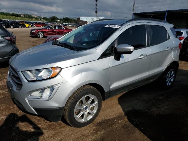 MAJ6S3GL1KC267029 - 2019 FORD ECOSPORT SE Plata foto 1