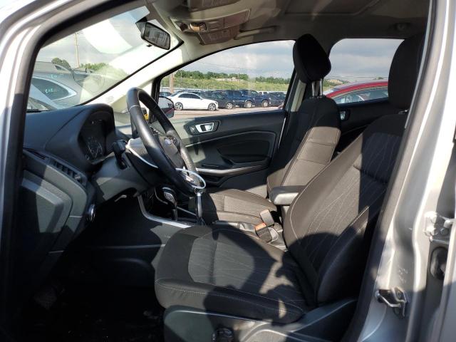 MAJ6S3GL1KC267029 - 2019 FORD ECOSPORT SE Plata foto 7