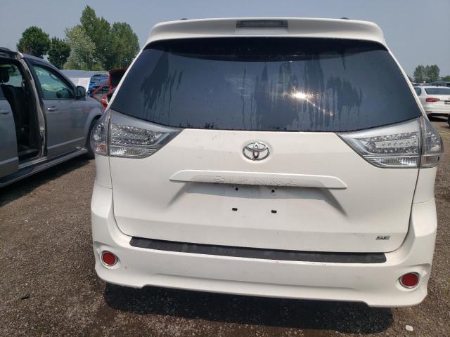 5TDXK3DC1BS160273 - 2011 TOYOTA SIENNA SPORT WHITE photo 6