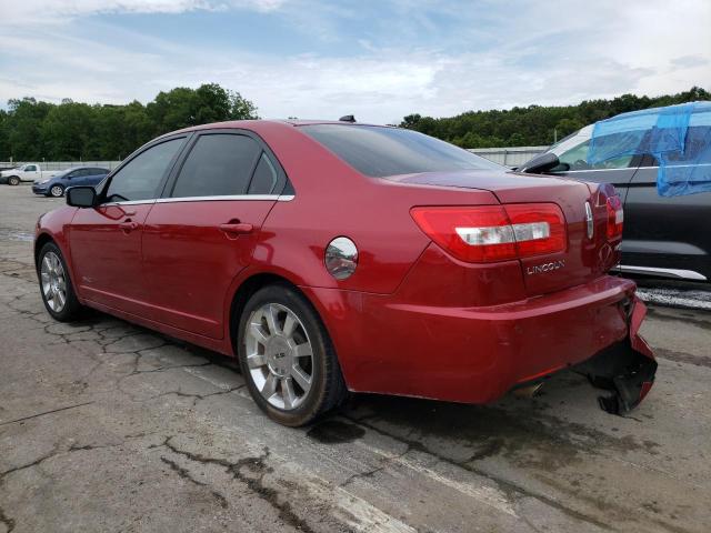 3LNHM26T88R657236 - 2008 LINCOLN MKZ RED photo 2