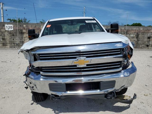 1GC2CUEG8JZ262116 - 2018 CHEVROLET SILVERADO C2500 HEAVY DUTY WHITE photo 5