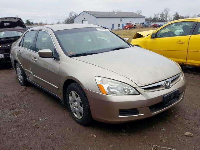 3HGCM56467G701299 - 2007 HONDA ACCORD LX  photo 1