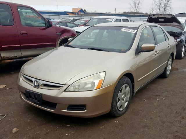 3HGCM56467G701299 - 2007 HONDA ACCORD LX  photo 2