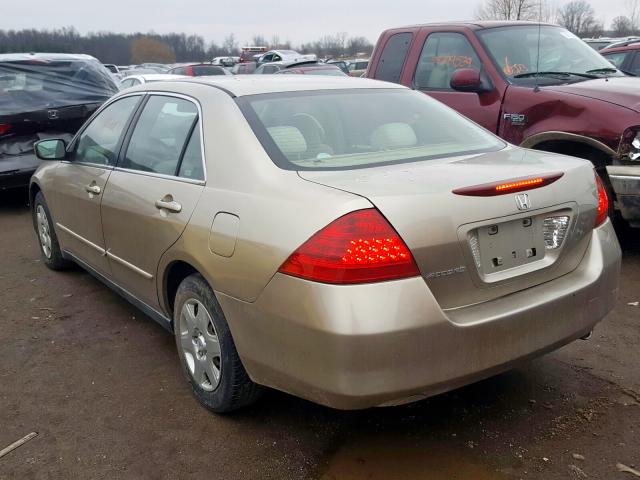 3HGCM56467G701299 - 2007 HONDA ACCORD LX  photo 3