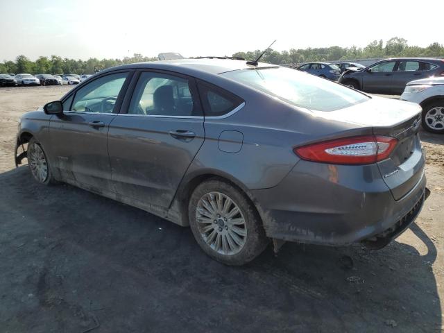 3FA6P0LU4DR368505 - 2013 FORD FUSION SE HYBRID GRAY photo 2