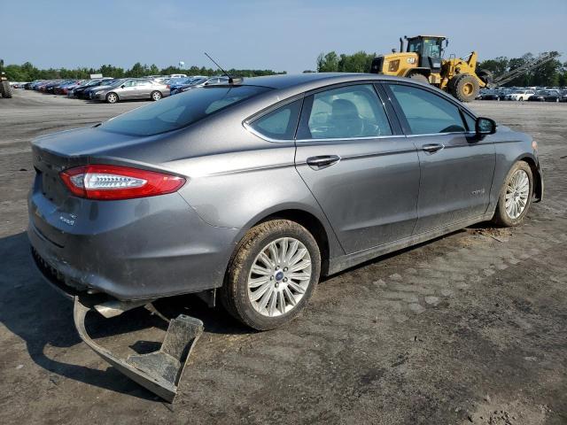 3FA6P0LU4DR368505 - 2013 FORD FUSION SE HYBRID GRAY photo 3