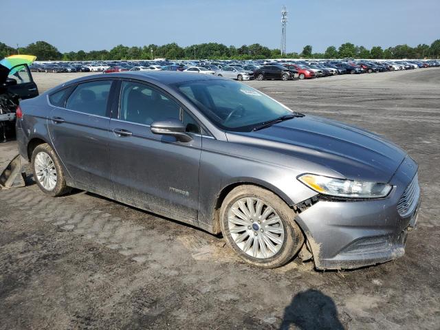 3FA6P0LU4DR368505 - 2013 FORD FUSION SE HYBRID GRAY photo 4