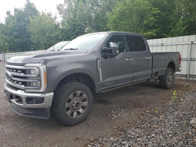 1FT8W3BT3PED10571 - 2023 FORD F350 SUPER DUTY GRAY photo 1