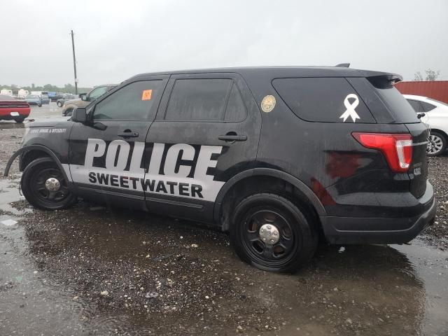 1FM5K8AR7JGA84382 - 2018 FORD EXPLORER POLICE INTERCEPTOR BLACK photo 2