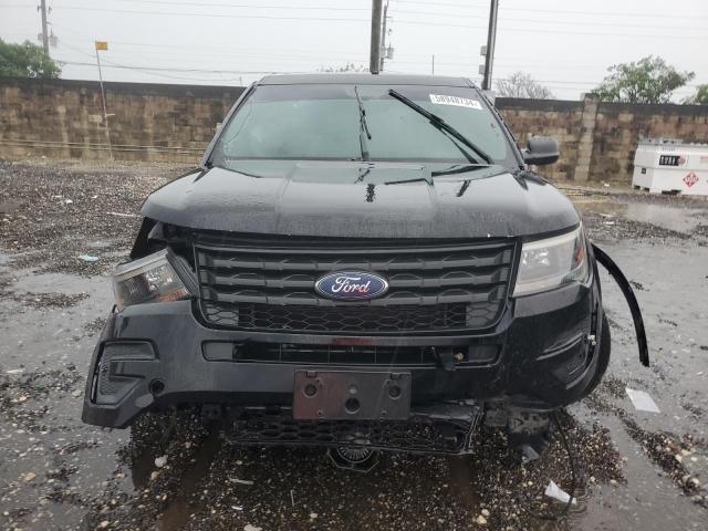 1FM5K8AR7JGA84382 - 2018 FORD EXPLORER POLICE INTERCEPTOR BLACK photo 5
