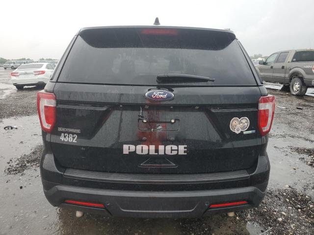 1FM5K8AR7JGA84382 - 2018 FORD EXPLORER POLICE INTERCEPTOR BLACK photo 6