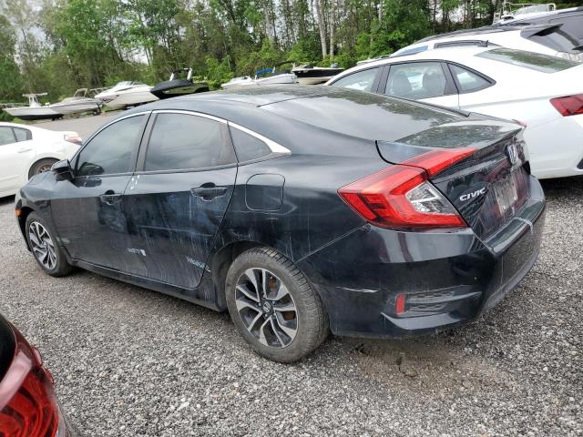 2HGFC2F84HH027561 - 2017 HONDA CIVIC EX BLACK photo 2