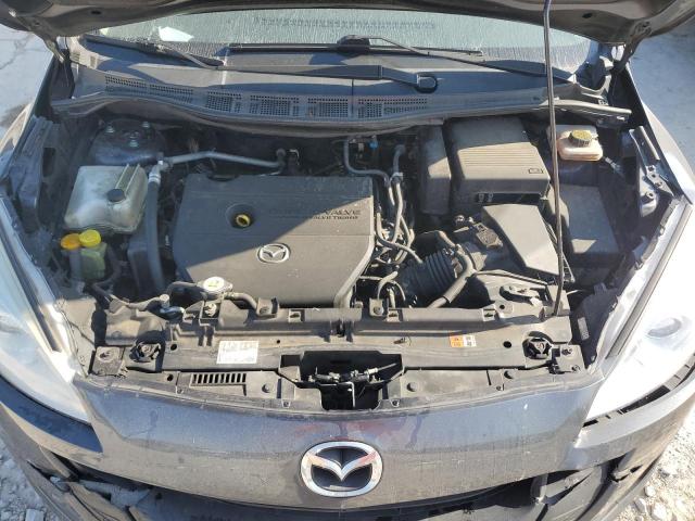 JM1CW2BL2F0188253 - 2015 MAZDA 5 SPORT GRAY photo 12