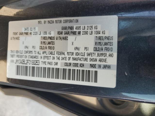 JM1CW2BL2F0188253 - 2015 MAZDA 5 SPORT GRAY photo 13