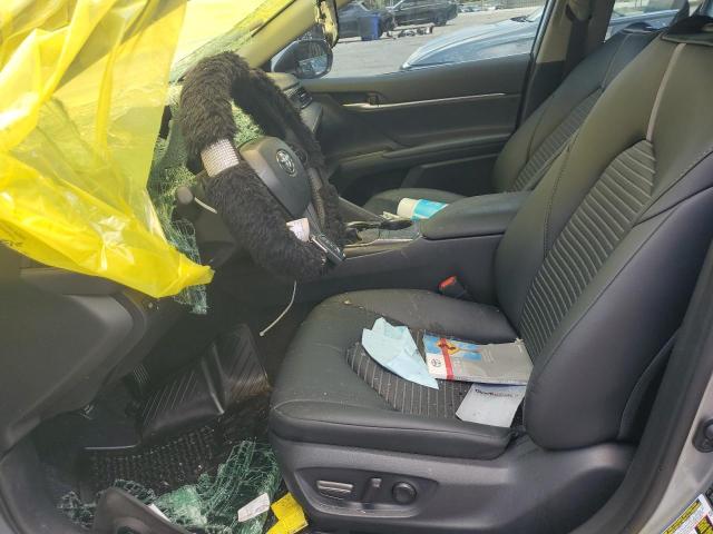 4T1G11AKXRU895435 - 2024 TOYOTA CAMRY SE NIGHT SHADE SILVER photo 7