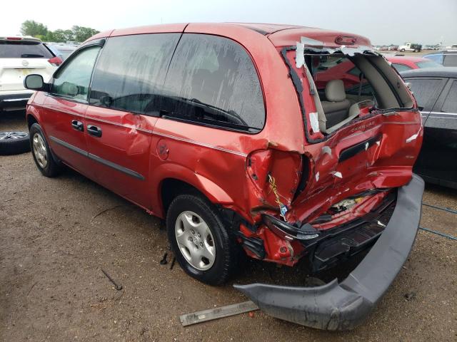 1D4GP25343B118041 - 2003 DODGE CARAVAN SE RED photo 2