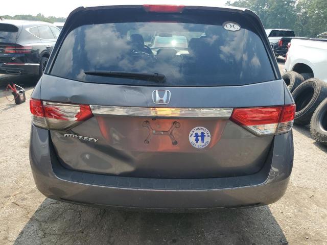 5FNRL5H44EB014575 - 2014 HONDA ODYSSEY EX GRAY photo 6