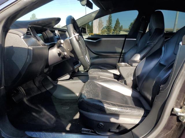 5YJSA1E23GF173044 - 2016 TESLA MODEL S CHARCOAL photo 7