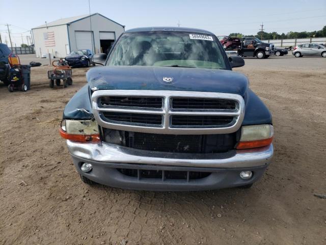 1B7GG23Y9VS227884 - 1997 DODGE DAKOTA GREEN photo 5