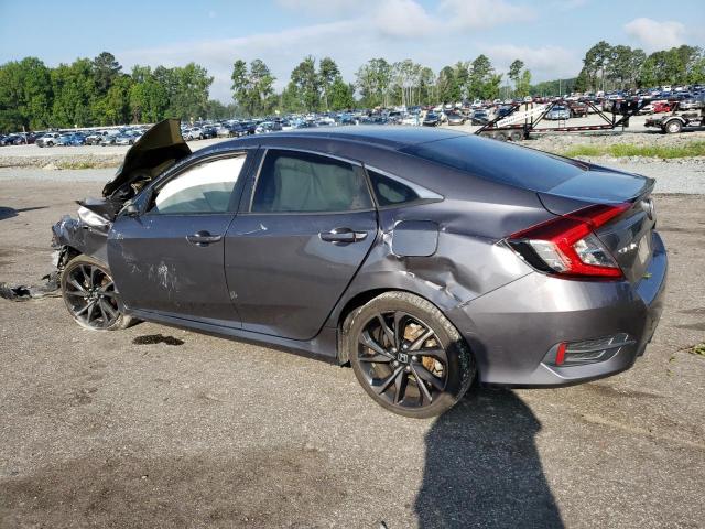 2HGFC2F80KH511623 - 2019 HONDA CIVIC SPORT GRAY photo 2