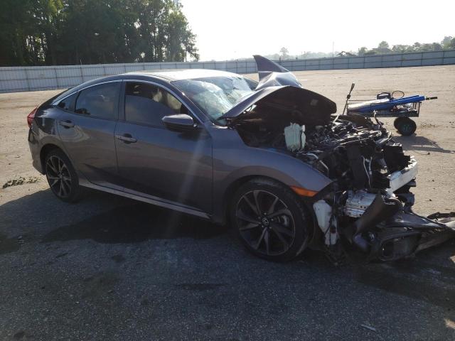 2HGFC2F80KH511623 - 2019 HONDA CIVIC SPORT GRAY photo 4