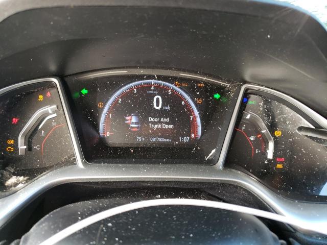 2HGFC2F80KH511623 - 2019 HONDA CIVIC SPORT GRAY photo 9