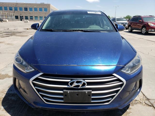 5NPD84LF1HH021889 - 2017 HYUNDAI ELANTRA SE BLUE photo 5