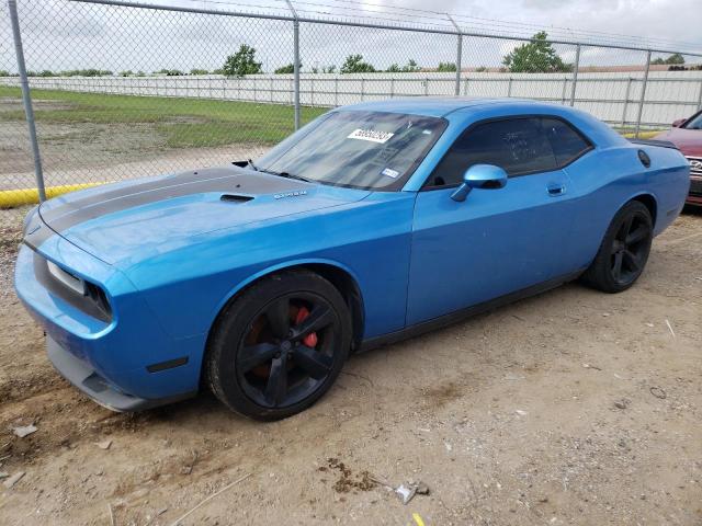 2B3CJ7DW7AH131460 - 2010 DODGE CHALLENGER SRT-8 BLUE photo 1