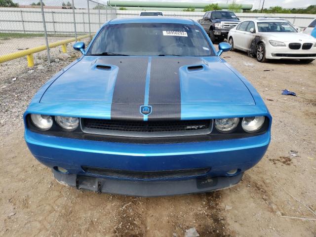 2B3CJ7DW7AH131460 - 2010 DODGE CHALLENGER SRT-8 BLUE photo 5